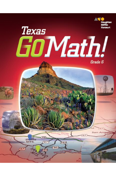 Houghton Mifflin Harcourt Go Math Student Edition Volume 1 Grade 1 2015 Texas 